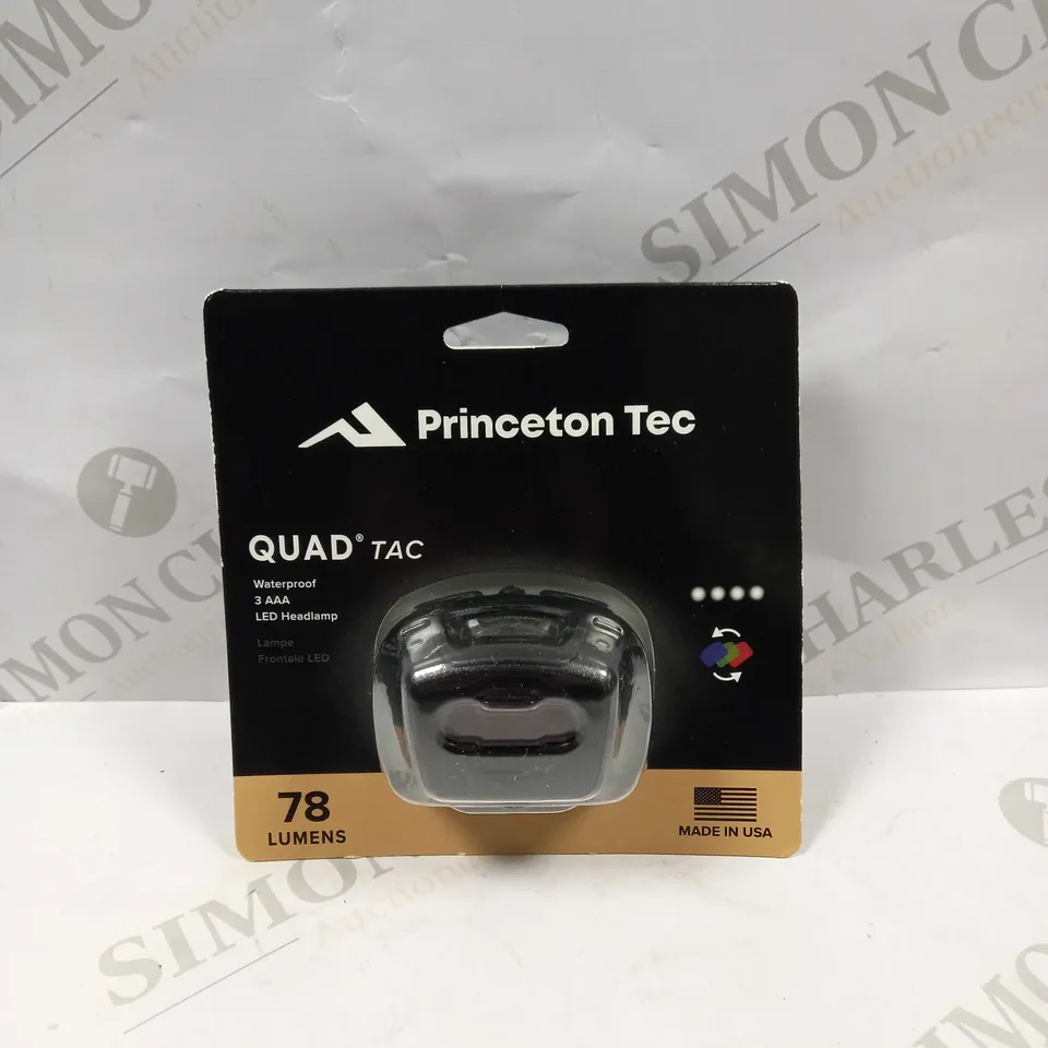 PRINCETON QUAD TAC WATERPROOF LED HEADLAMP