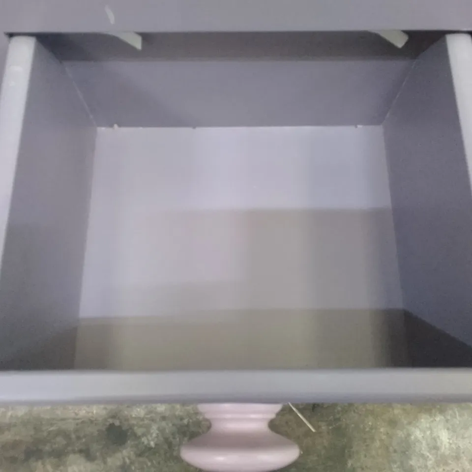 DESIGNER LAVENDER 5 DRAWER NARROW CHEST