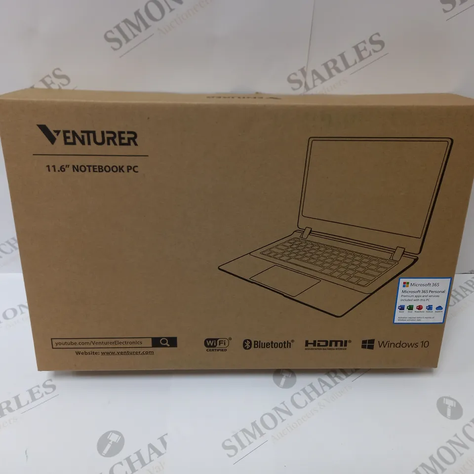 BRAND NEW BOXED VENTURER 11.6" NOTEBOOK PC