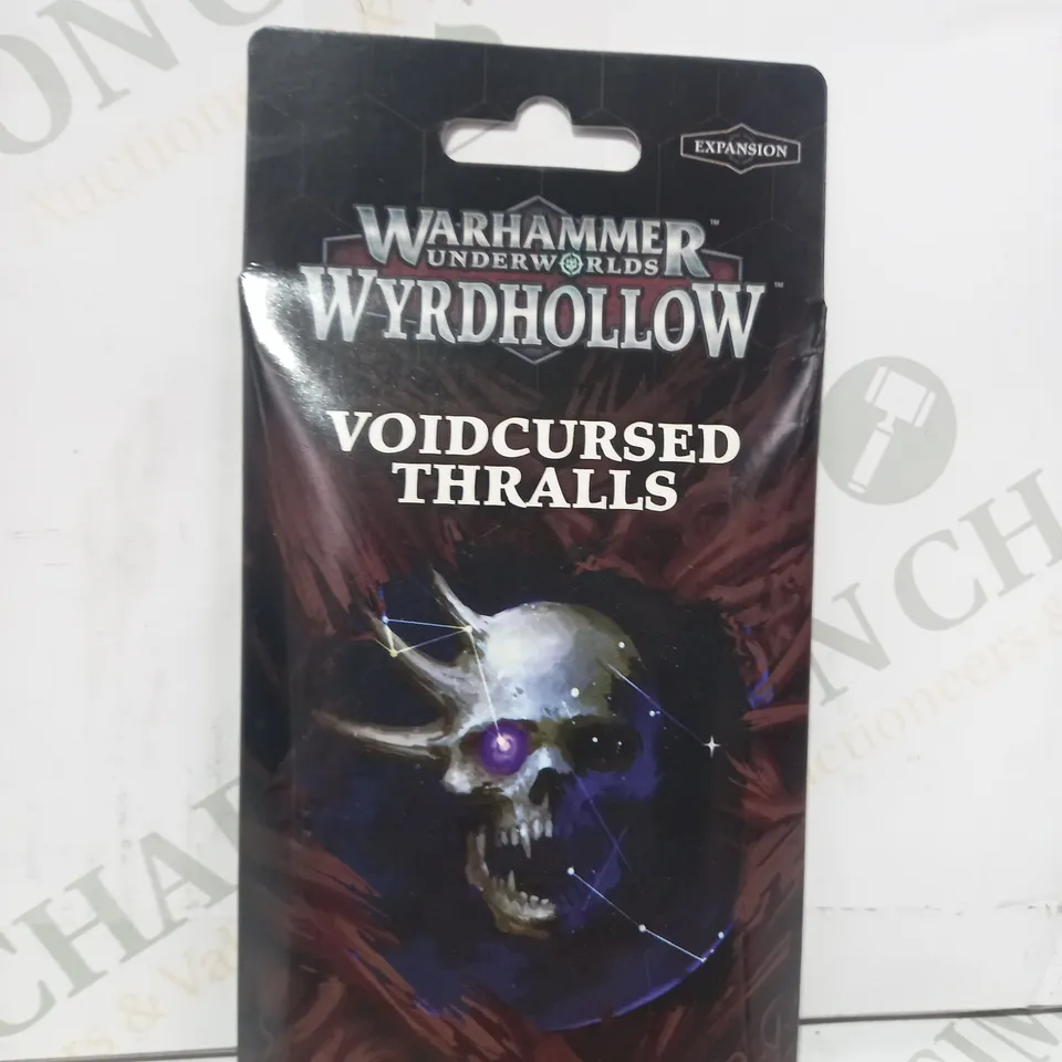 WARHMMER UNDERWORLDS WYRDHOLLOW VOIDCURSED THRLLS RIALS DECK