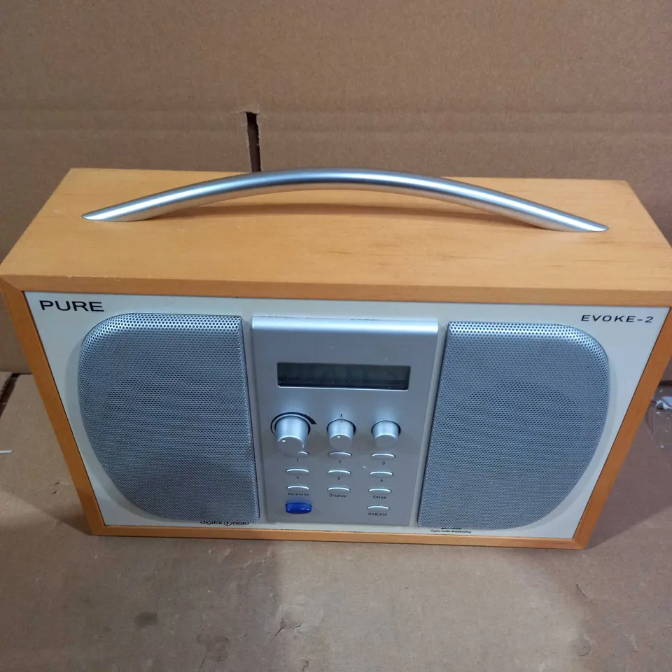 PURE EVOKE-2 DAB DIGITAL RADIO