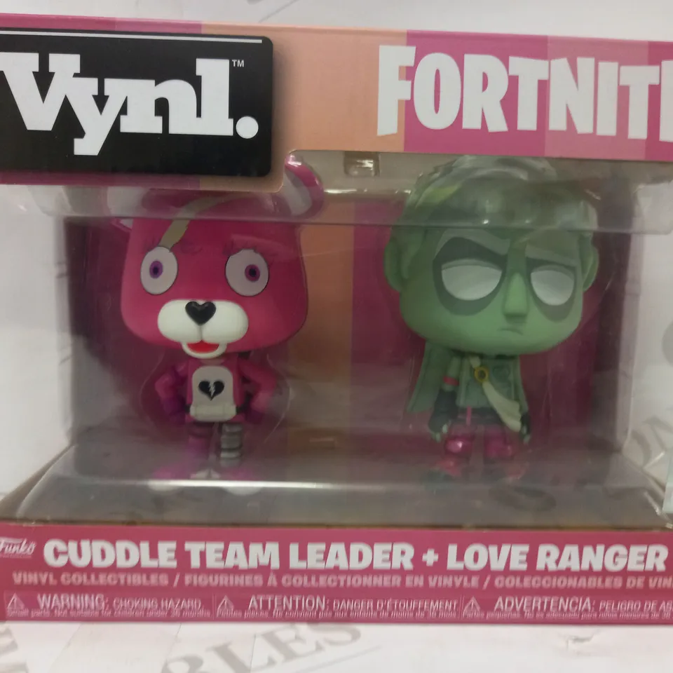 VYNL FORTNITE 'CUDDLE TEAM LEADER + LOVER RANGER' VINYL COLLECTABLES