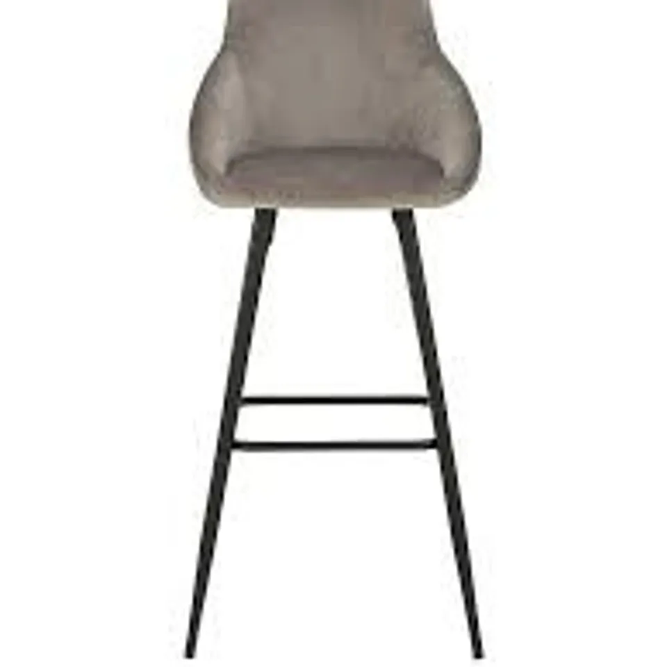 DAHLIA BAR STOOL - GREY/BLACK RRP £79