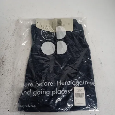 BAGGED SWEATBETTY EVERYDAY 7/8 LEGGINGS IN NAVY - MEDIUM