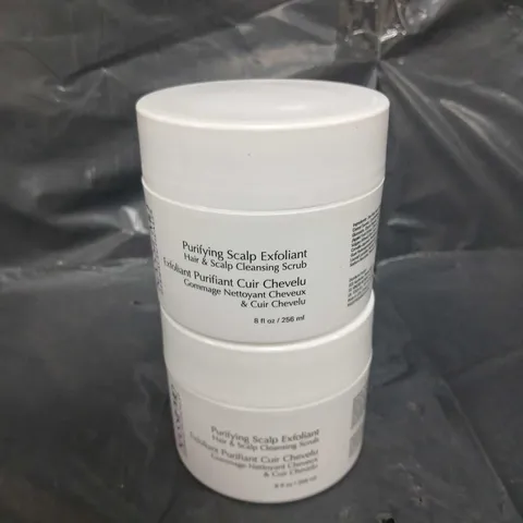 2X NASSIFMD PURIFYING SCALP EXFOLIANT SCRUB 256ML 