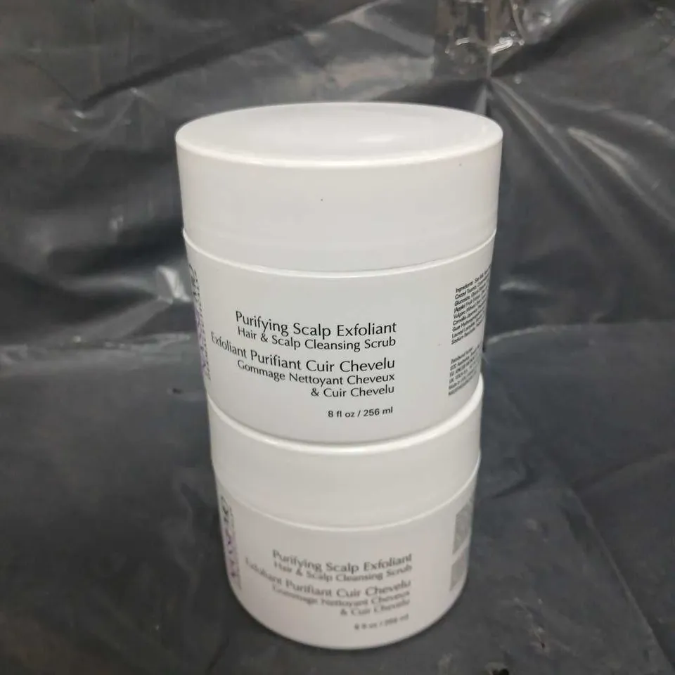 2X NASSIFMD PURIFYING SCALP EXFOLIANT SCRUB 256ML 