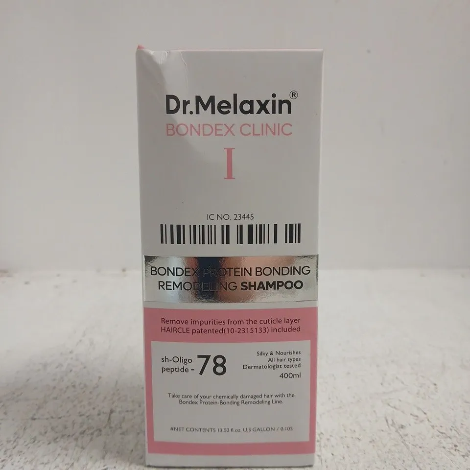 DR.MELAXIN BONDEX CLINIC SHAMPOO, 400ML