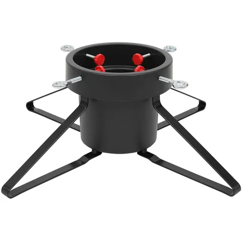 BOXED NEO BLACK CHRISTMAS TREE STAND (1 BOX)