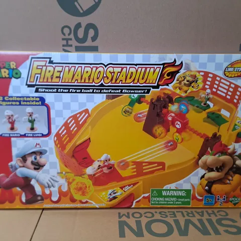 BRAND NEW BOXED SUPER MARIO FIRE MARIO STADIUM 
