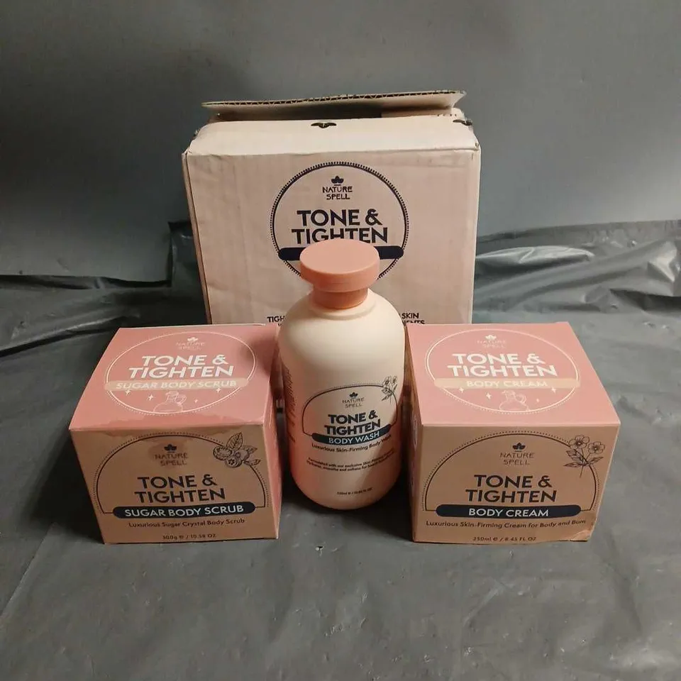 BOXED NATURE SPELL TONE & TIGHTEN BODYCARE SET