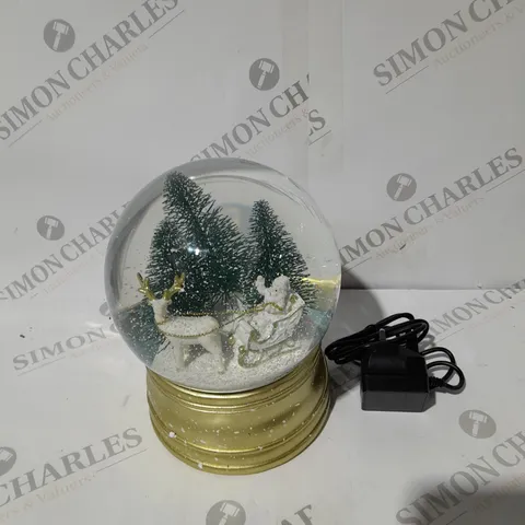 SANTA EXPRESS CHRISTMAS CHARACTER MUSICAL WATER SPINNER - SANTA