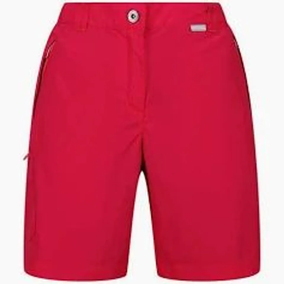 REGATTA WOMENS MOUNTAIN II WALKING SHORTS RETHINK PINK SIZE 16