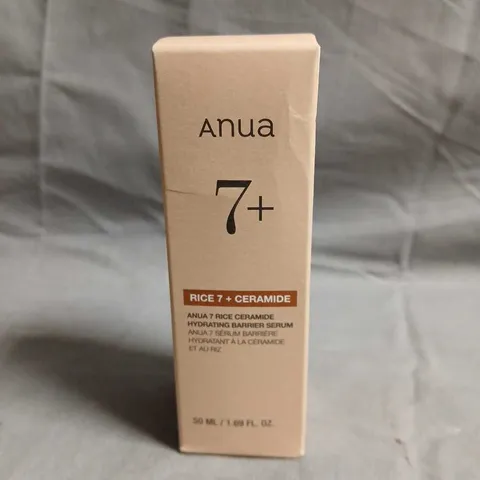 ANUA RICE 7+ CERAMIDE HYDRATING BARRIER SERUM – 50 ML