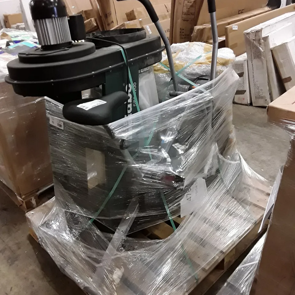 METABO 240V SPA1200 CHIP EXTRACTOR, V-FIT ATC1 AIR CYCLE AND DAYS HEAVY DUTY SELF-PROPELLED WHEELCHAIR 56CM - UNPROCESSED RAW RETURNS