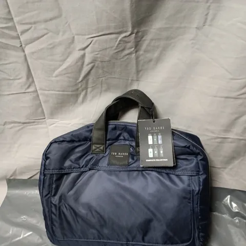 TED BAKER LONDON NAVY TRAVEL TOILETRY BAG – COMPLETE COLLECTION