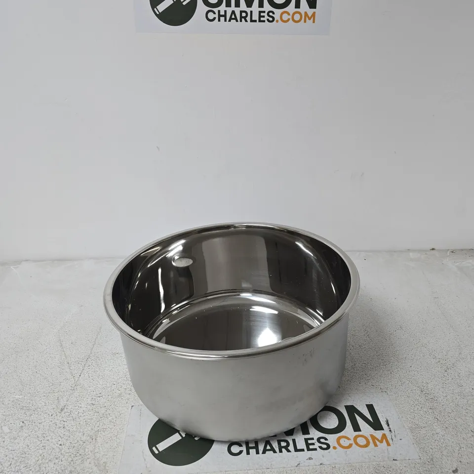  STAINLESS STEEL INSET SINK/BASIN