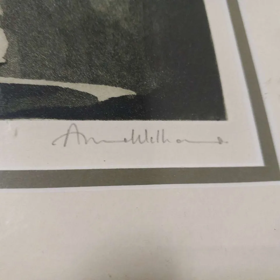 FRAMED AND MOUNTED 'THE LITTLE WINDOW' SIGNED PRINT #6/30