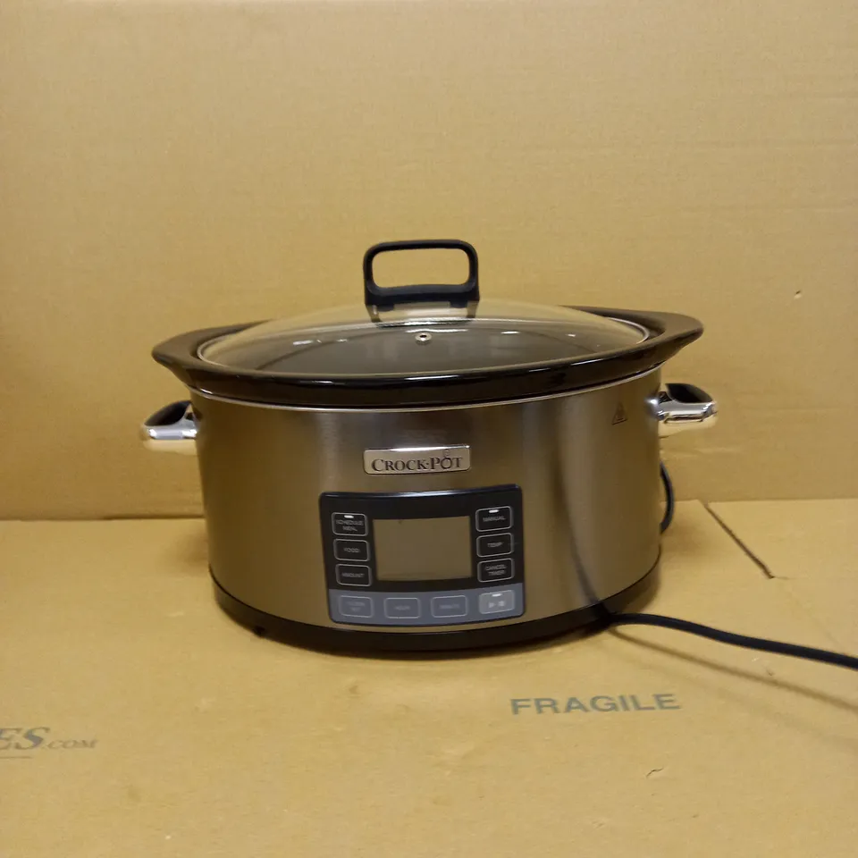 CROCK-POT TIMESELECT DIGITAL SLOW COOKER