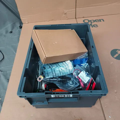 TOTE OF APPROXIMATELY 12 ASSORTED ITEMS TO INCLUDE: BMW WHEEL BEARING FEBI PART NUMBER 26309