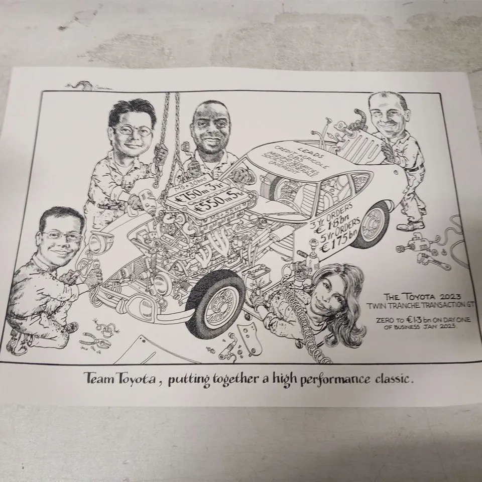 TEAM TOYOTA, PUTTING TOGETHER A HIGH ERFORMANCE CLASSIC PRINT