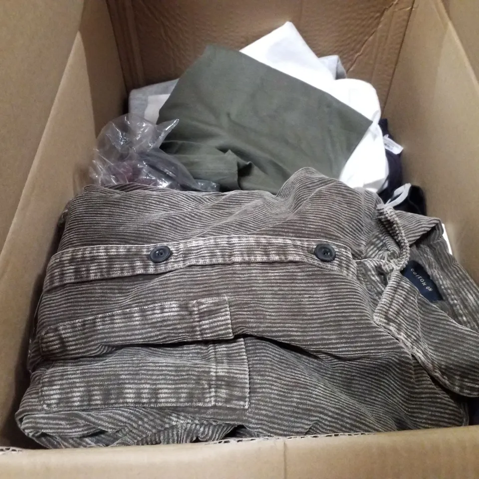 PALLET CONTAINING ASSORTED BRAND NEW CLOTHING INCLUDING SHIRTS, JEANS & JUMPERS