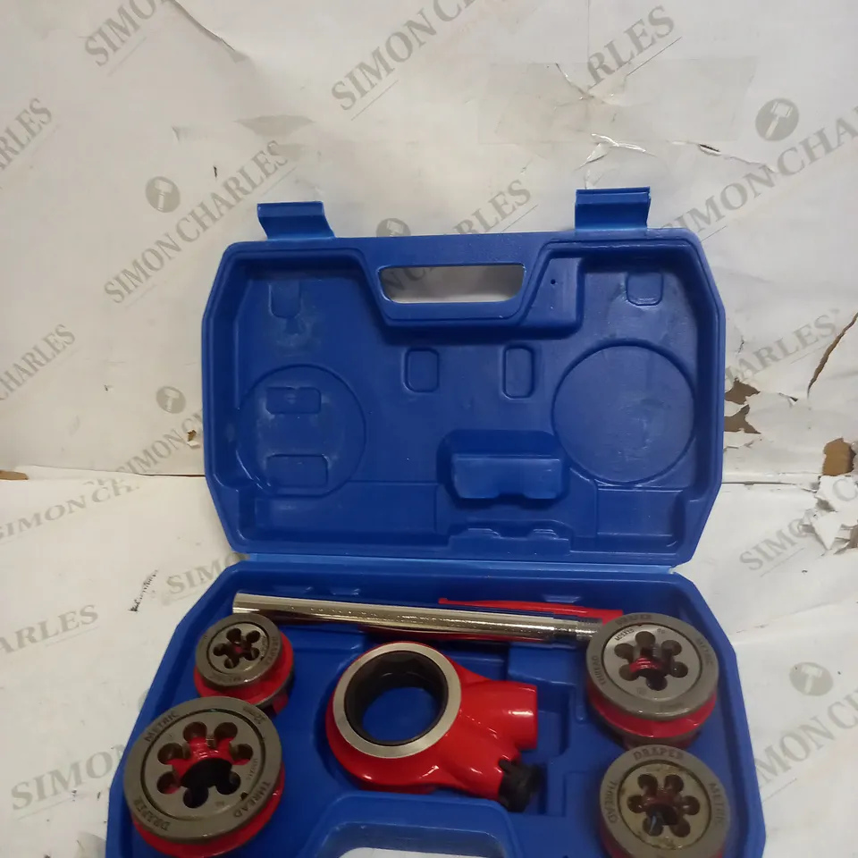 DRAPER 22496 METRIC RATCHET PIPE THREADING KIT