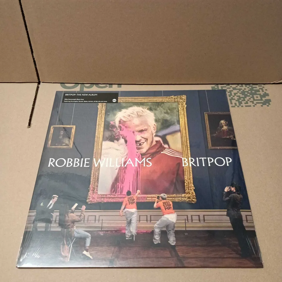 SEALED ROBBIE WILLIAMS – BRITPOP VINYL 