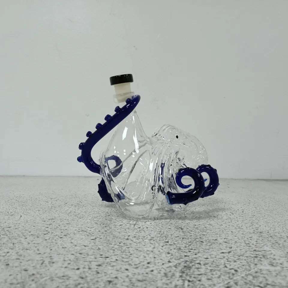 KRAKEN RUM GLASS OCTOPUS / 3D OCTOPUS DECANTER BOTTLE