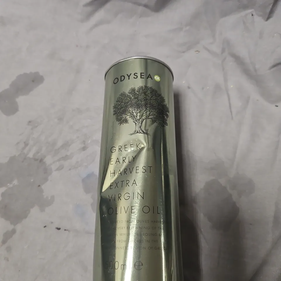 GREEK EARLY HARVEST EXTRA VIRGIN OLIVE OIL – 500ML TIN-DAMAGED TIN 