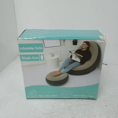 boxed inflatable sofa- single size
