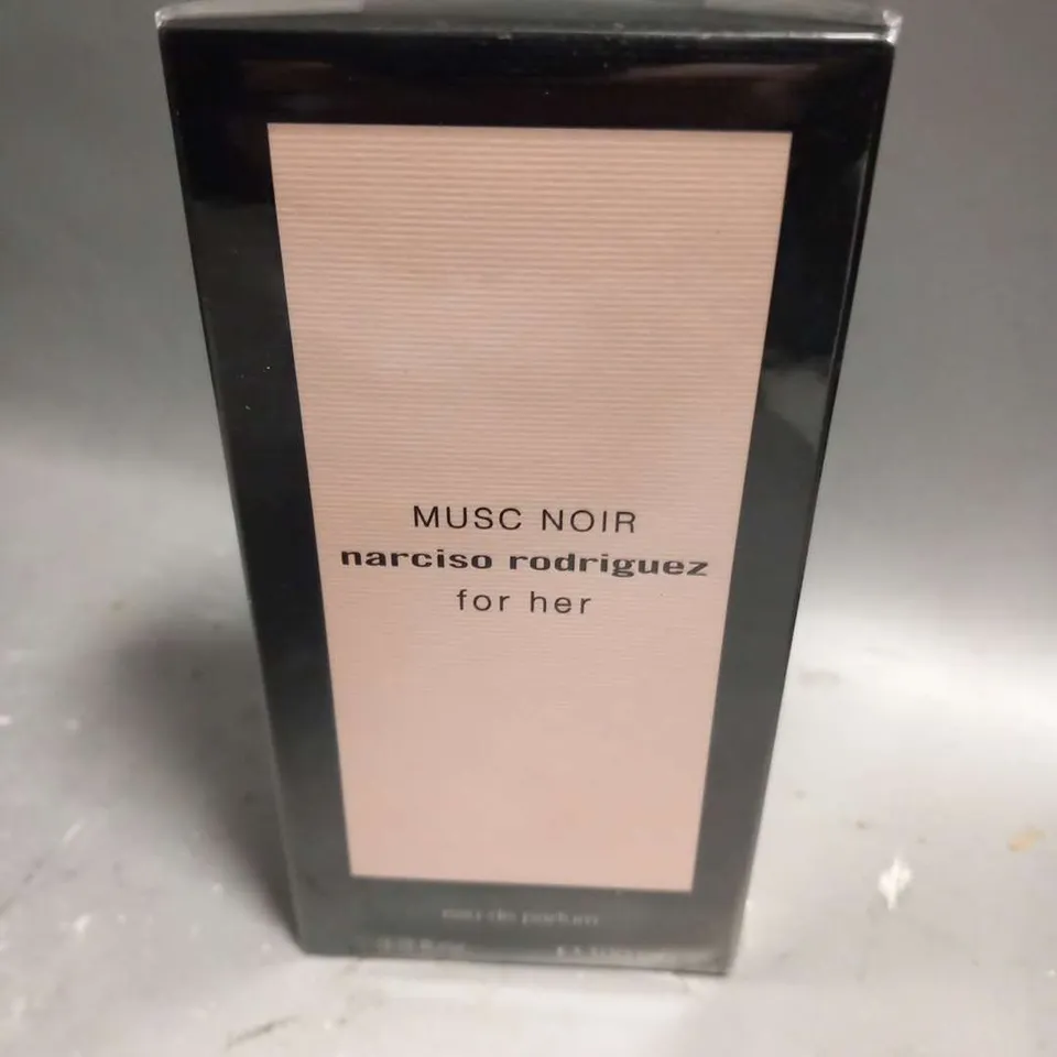 BOXED AND SEALED MUSC NOIR NARCISO RODRIGUEZ FOR HER EAU DE PARFUM 100ML