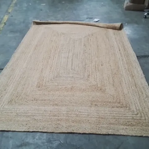 ARRIA FLATWEAVE BEIGE RUG 274X183CM