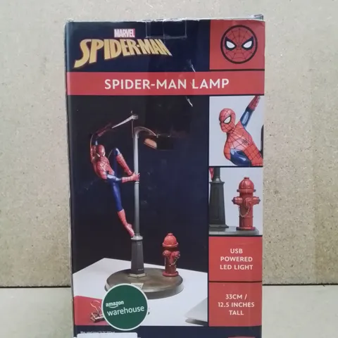 BOX3D SPIDERMAN LAMP, USB POWERED LED LIGHT, 33CM/12.5 INCHES TALL