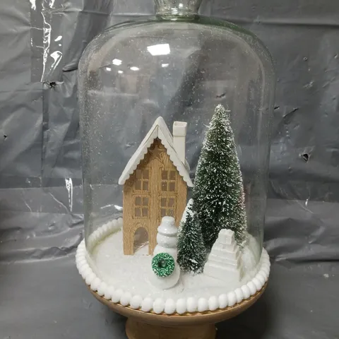 WINTER SCENE CLOCHE