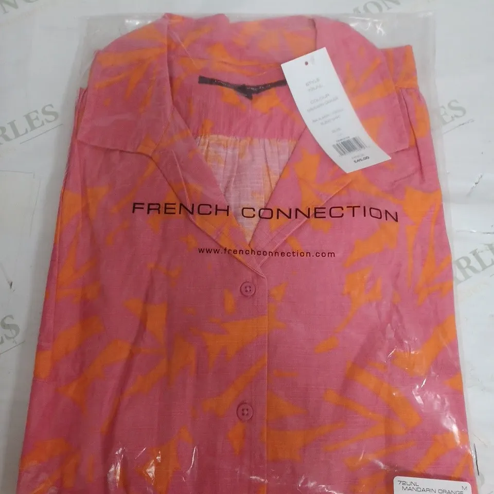 SEALED CONNECTION BLEND SHIRT IN MANDARIN ORANGE - MEDIUM