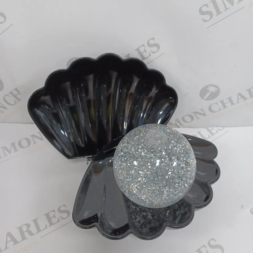 BOXED SENSE AROMA SEA SHELL LED COLOUR CHANGING LAMP