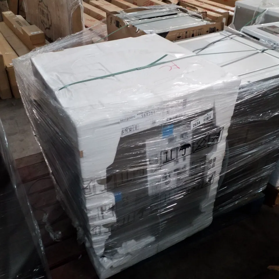 PALLET OF APPROXIMATELY 4 UNPROCESSED RAW RETURN WHITE GOODS TO INCLUDE;