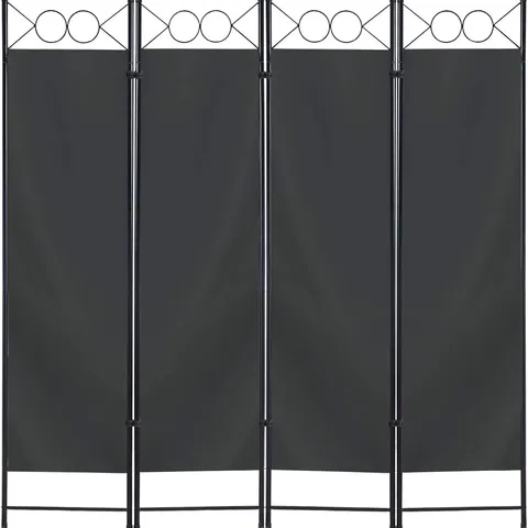 BOXED ROOM DIVIDER - GREY
