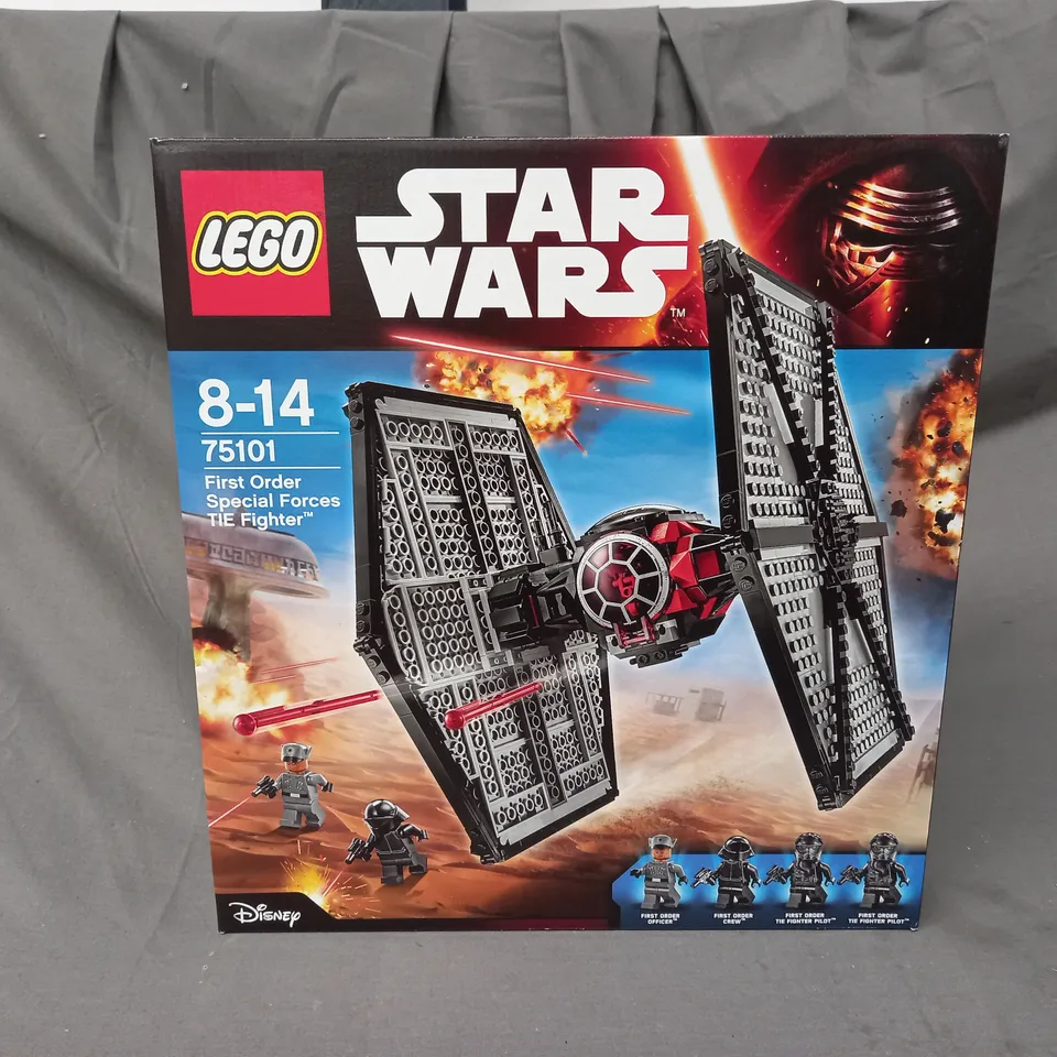 BOXED LEGO STAR WARS FIRST ORDER SPECIAL FORCES TIE FIGHTER 75101