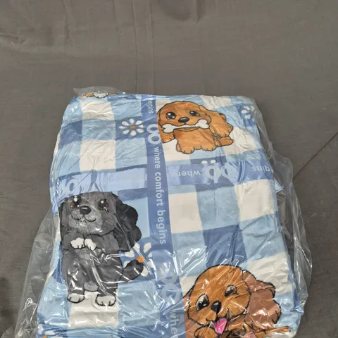 SEALED OODIE ADULT OVERSIZED HOODED BLANKET - DOGS