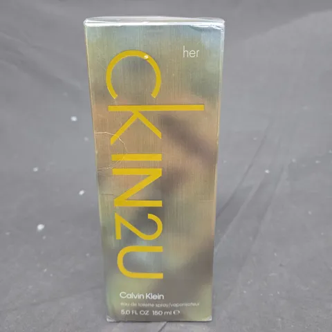 CALVIN KLEIN CK IN2U HER 125ML EAU DE TOILETTE 