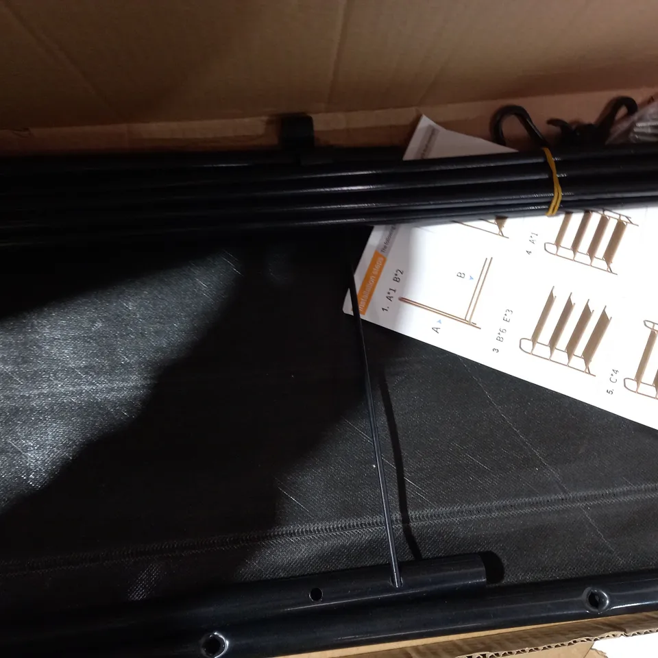 BOXED ACCSTORE BLACK SHOE RACK (COLLECTION ONLY)