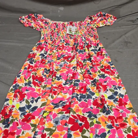 WOMENS JOE BROWN FLORAL OCCASSIONAL DRESS - SIZE 14