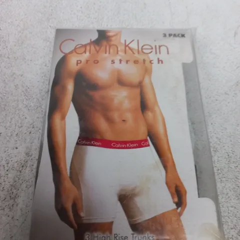 CALVIN KLEIN PRO STRETCH 3 PACK HIGH RISE TRUNKS – MEN’S UNDERWEAR