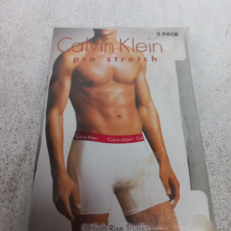 CALVIN KLEIN PRO STRETCH 3 PACK HIGH RISE TRUNKS – MEN’S UNDERWEAR
