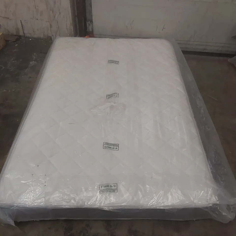QUALITY BAGGED 120CM AIRSPRUNG MEMORY COMFORT SMALL DOUBLE MATTRESS