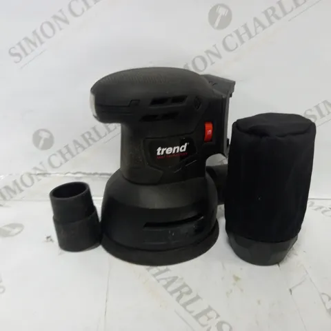 TREND T18S/ROS125B 18V CORDLESS 125MM RANDOM ORBITAL SANDER (BARE TOOL)