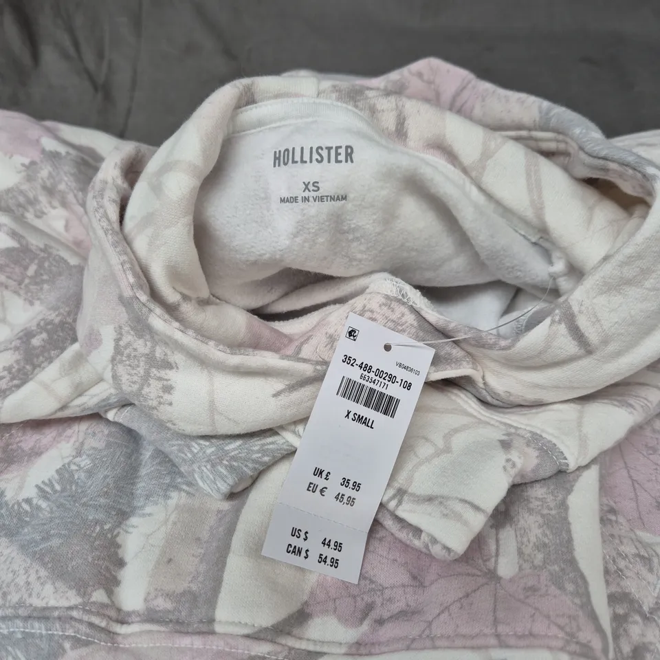 HOLLISTER HOODIE – CAMOUFLAGE PRINT, XS