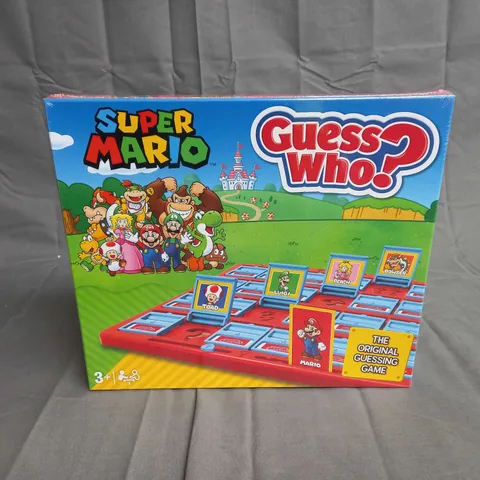 BOXED AND SEALED SUPER MARIO GUESS WHO? AGES 3+