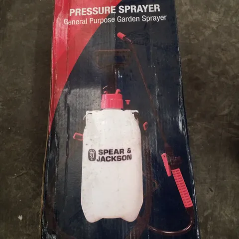 BOXED SPEAR & JACKSON PRESSURE SPRAYER 5L